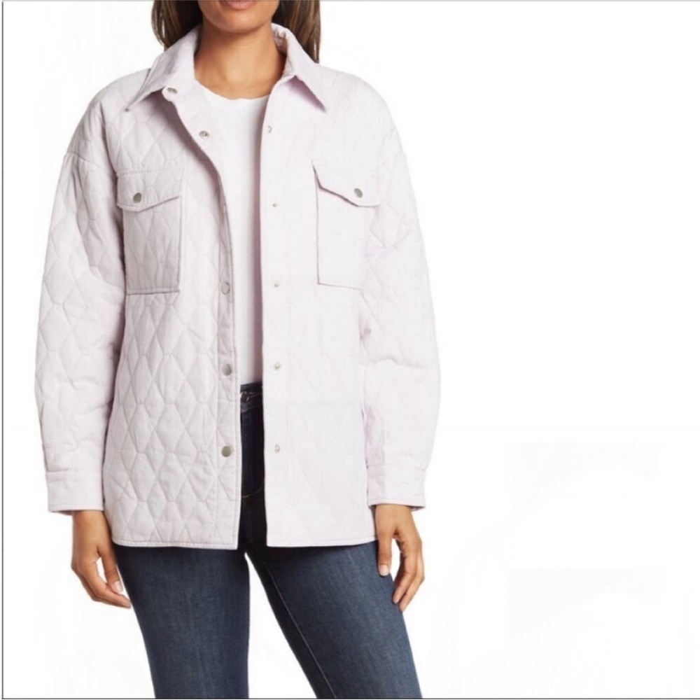 COFFEE SHOP Quilted Shirt Jacket - Picture 9 of 9